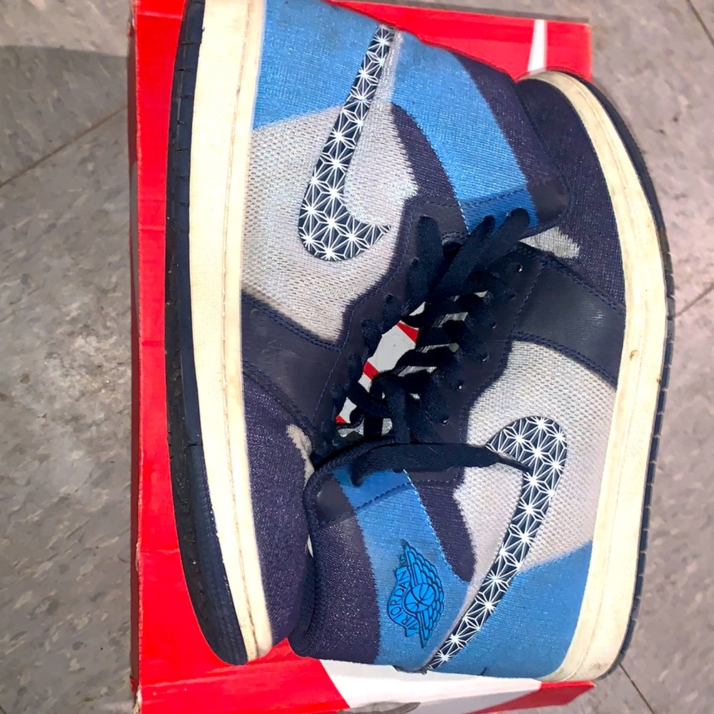 Jordan 1 high, keep a little washing.